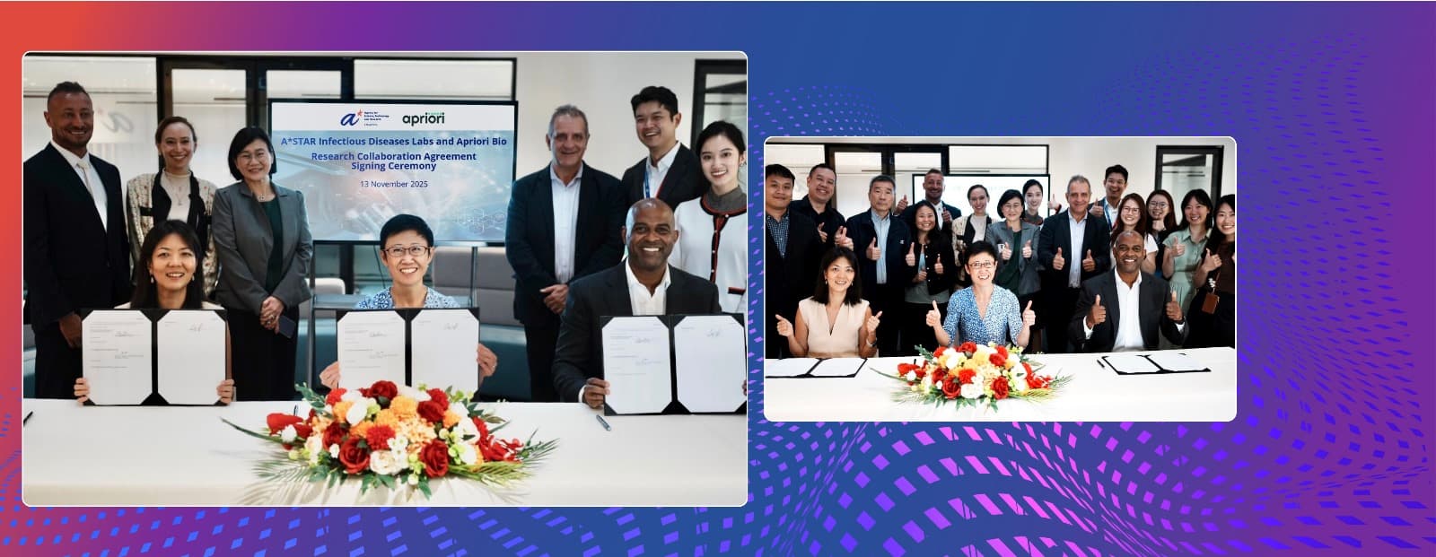 RCA signing with Apriori Bio