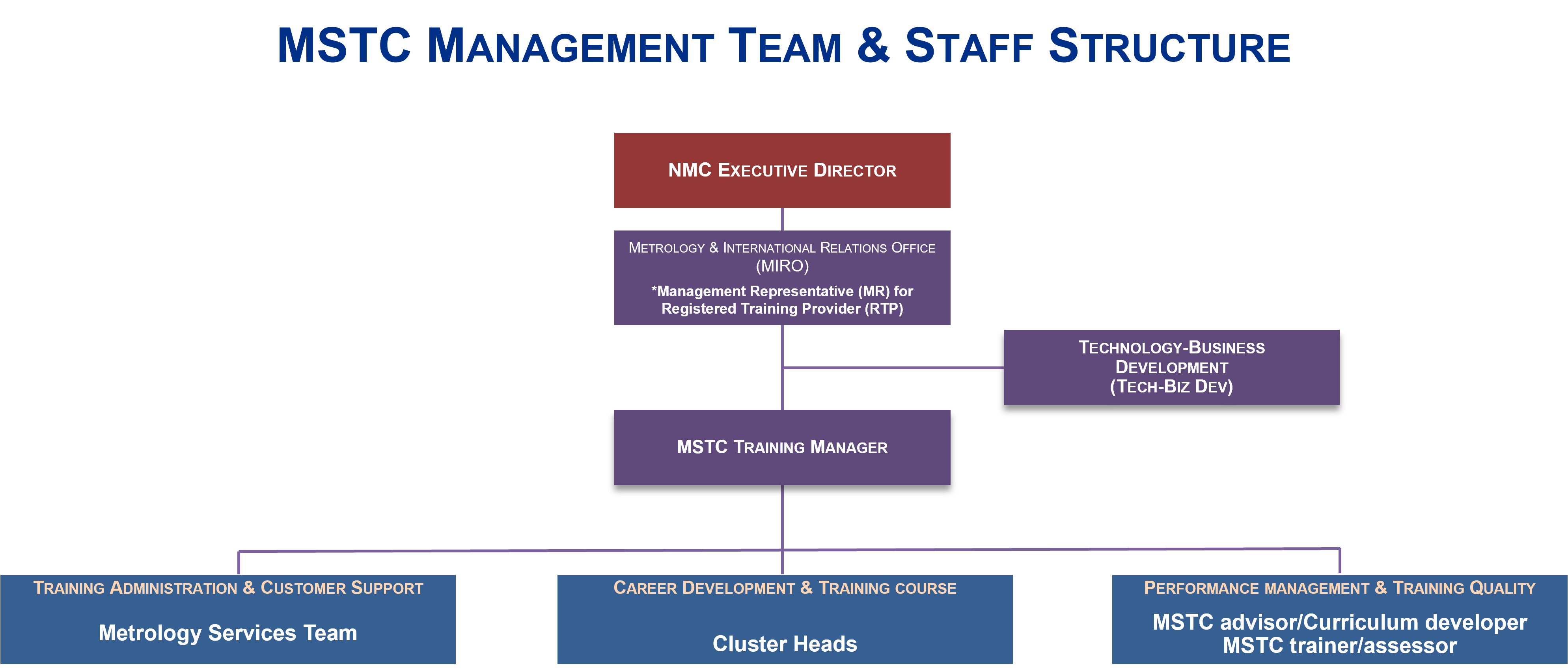 MSTC Team Structure