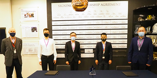 Membership Signing Ceremony with Givaudan