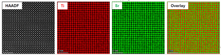 Atomic Resolution EDS EELS