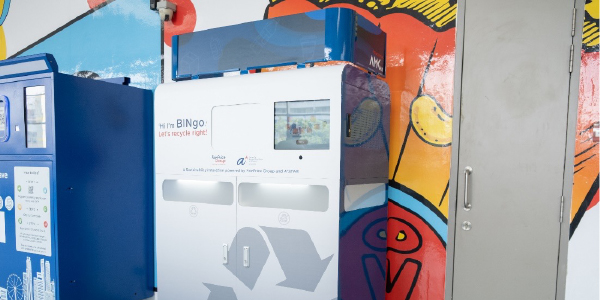 FairPrice Group and A*STAR launch pilot for Smart Bins to encourage households to recycle more and recycle correctly