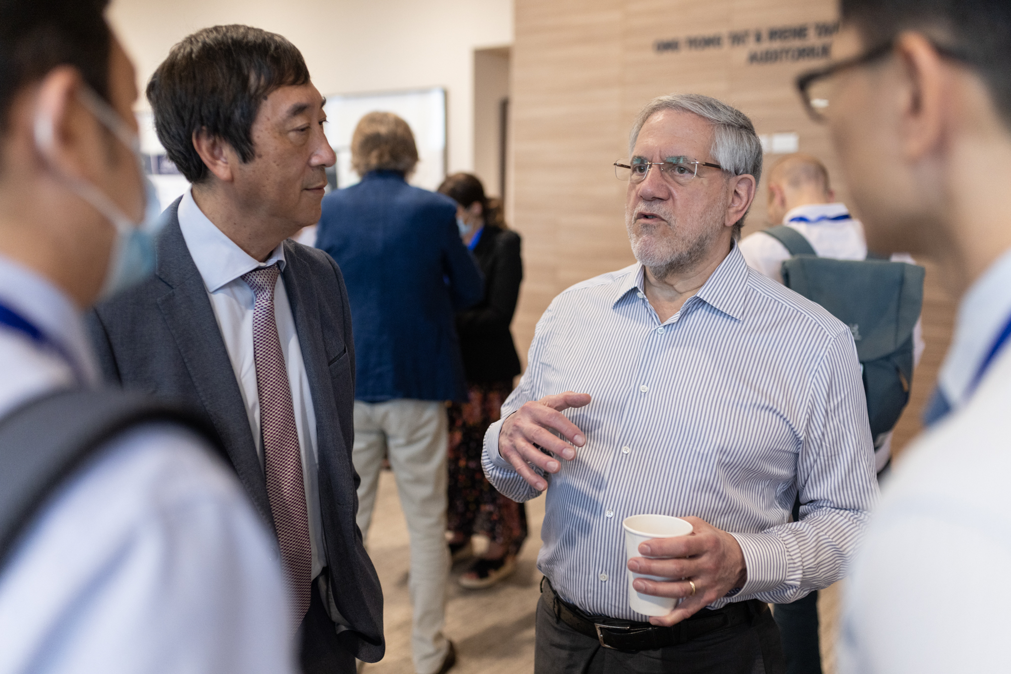 Convo's at Brain Symposium
