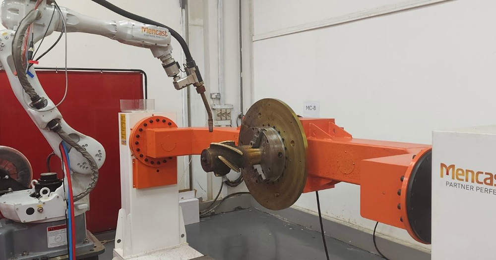 large-format wire-arc additive manufacturing robotic system 