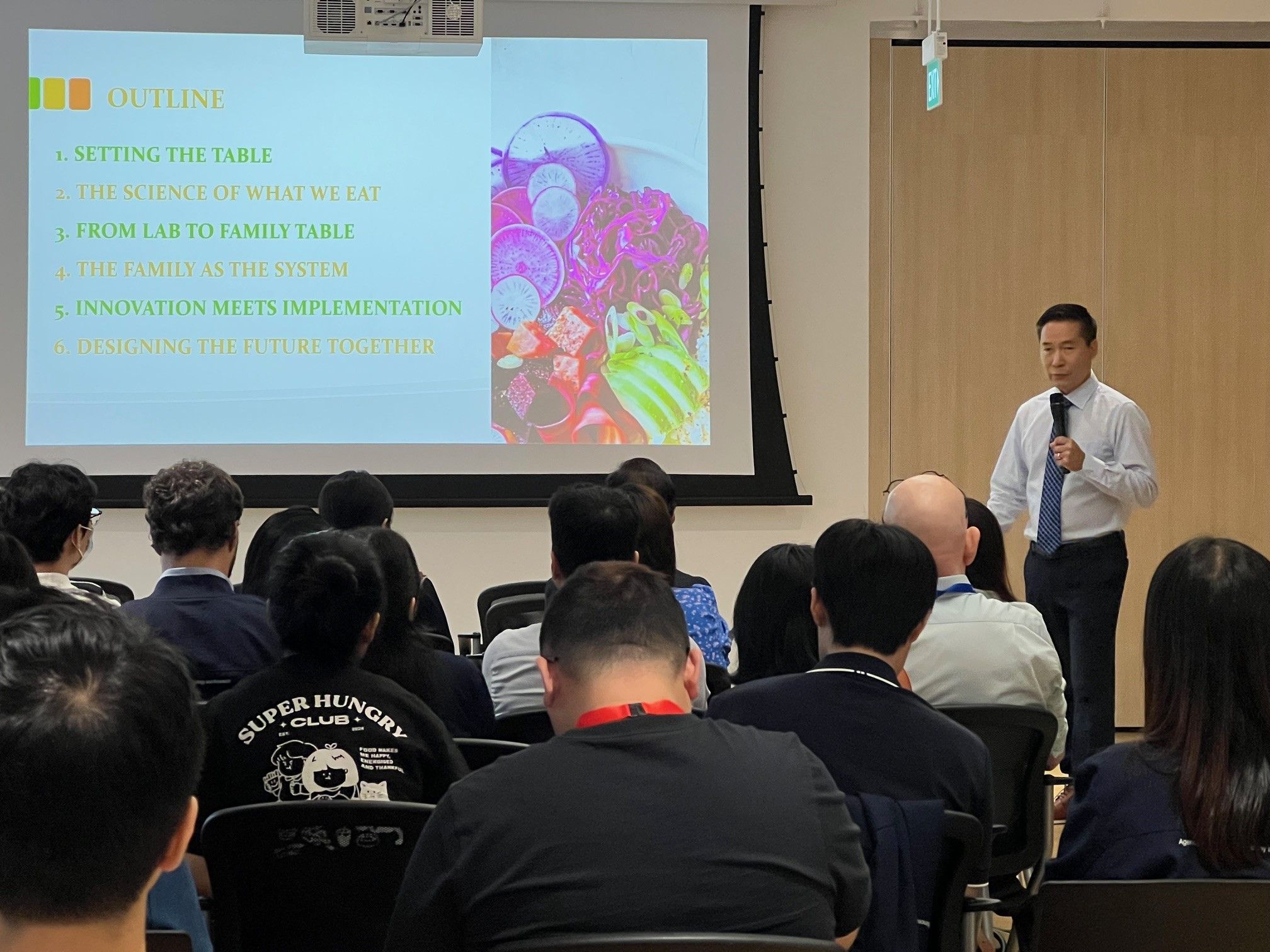 Visit by Professor David Ma