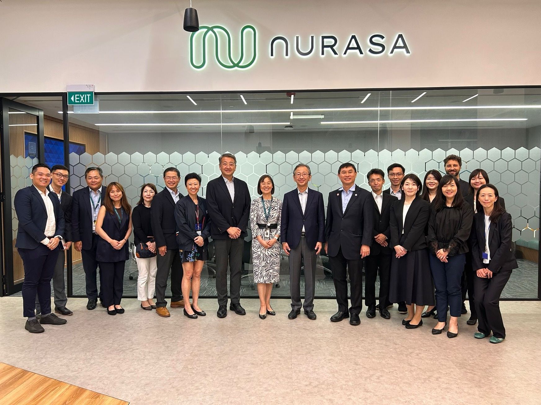 Visit by the management team of Kikkoman Corporation