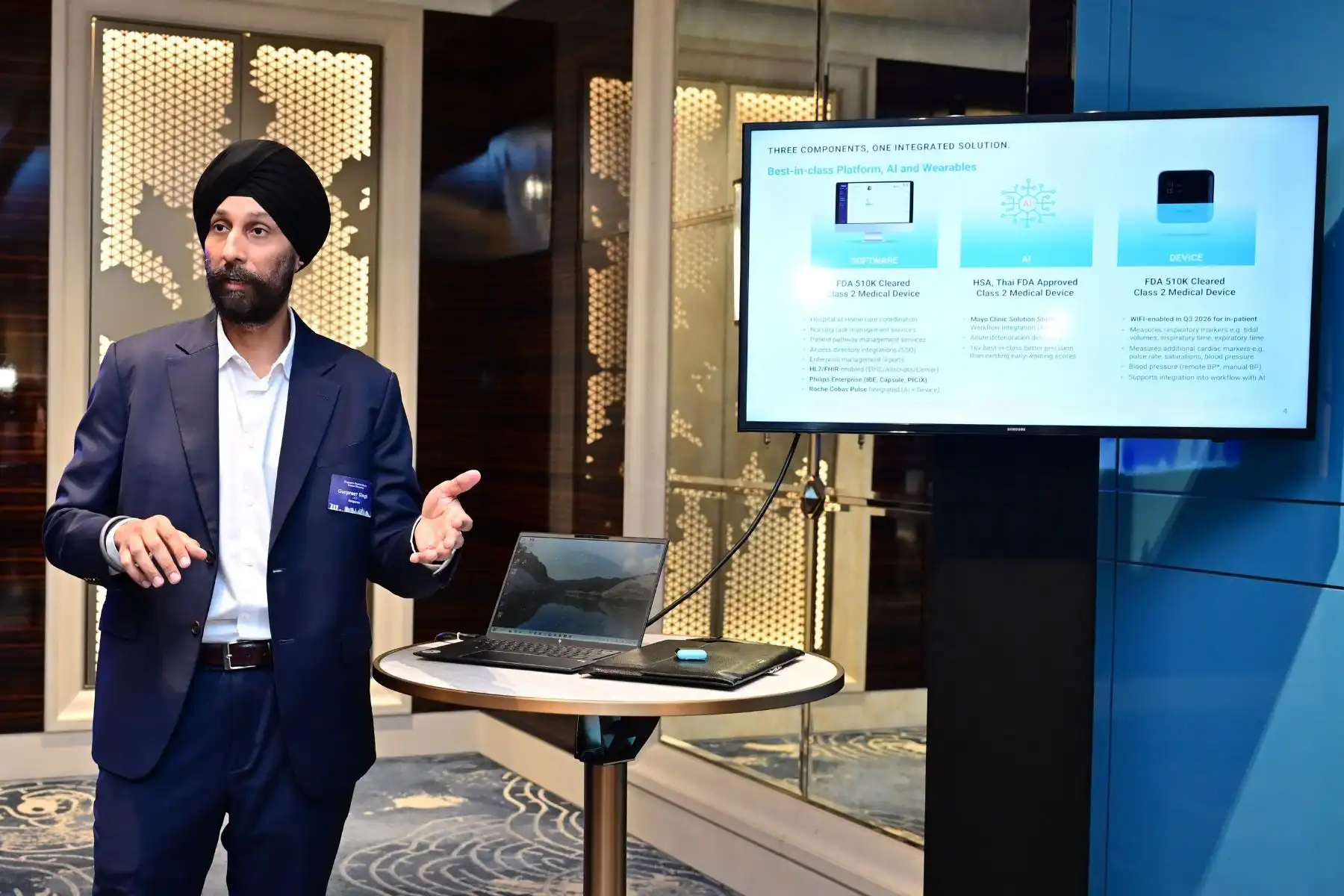 Dr Gurpreet Singh, Chief Executive Officer and Founder of Respiree