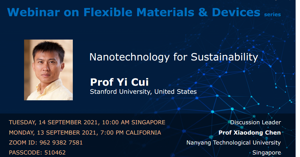 Prof Yi Cui