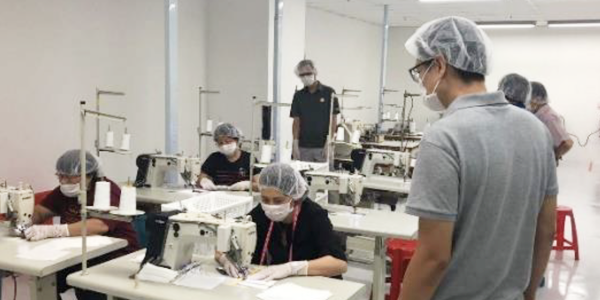 Local enterprise Ramatex produces masks in collaboration with A*Star