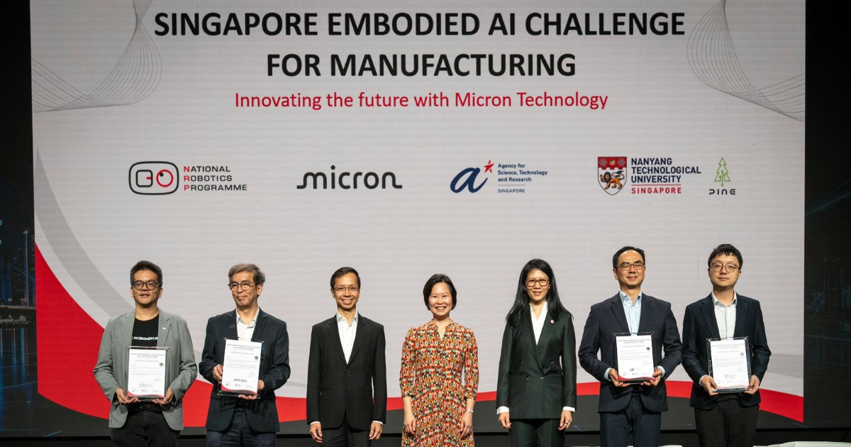 Singapore Launches First National Embodied AI Challenge To Accelerate ...