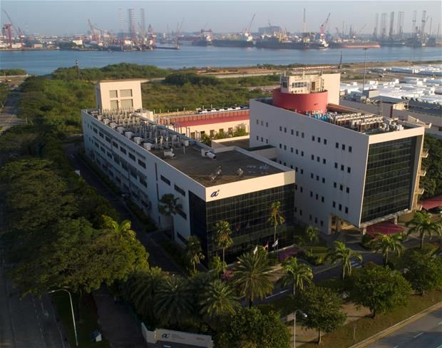 Aerial view of the Institute of Sustainability for Chemicals, Energy and Environment