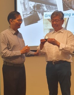 GIS Founding Ed Gives Special Talks