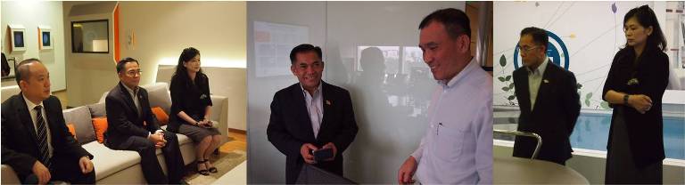 Visit by Dato Paduka Ali Apong- Deputy Minister and Chairman of Brunei Economic Development Board