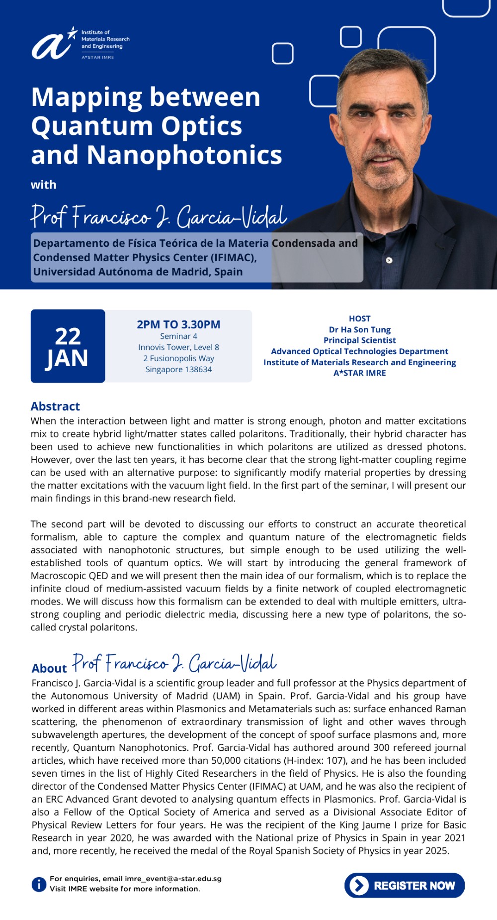 Prof Francisco J