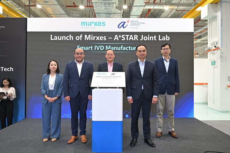 Second Minister for Trade and Industry, Dr Tan See Leng at the launch of the Mirxes – A*STAR joint lab in 2024
