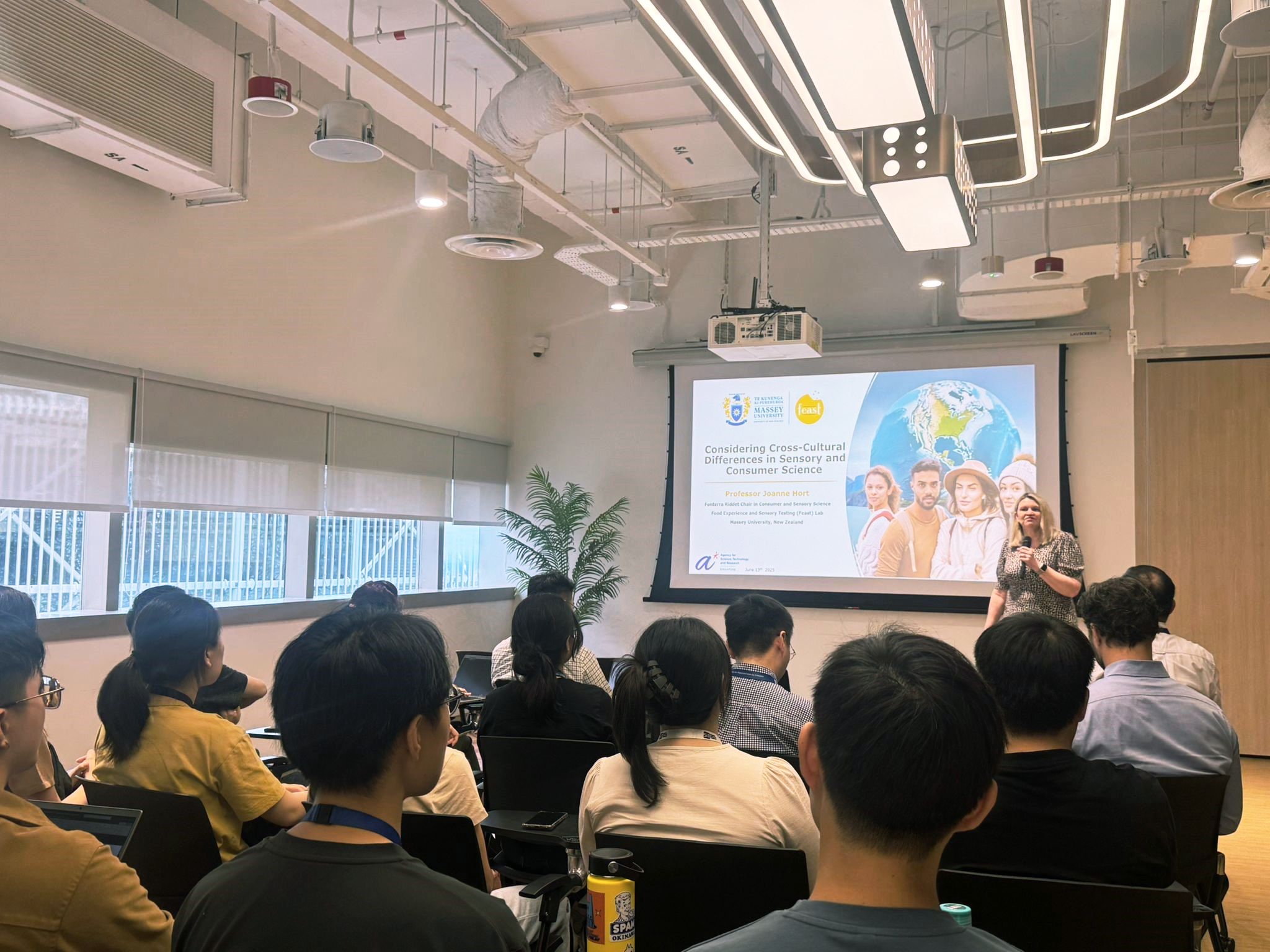 Visit by Professor Joanne Hort