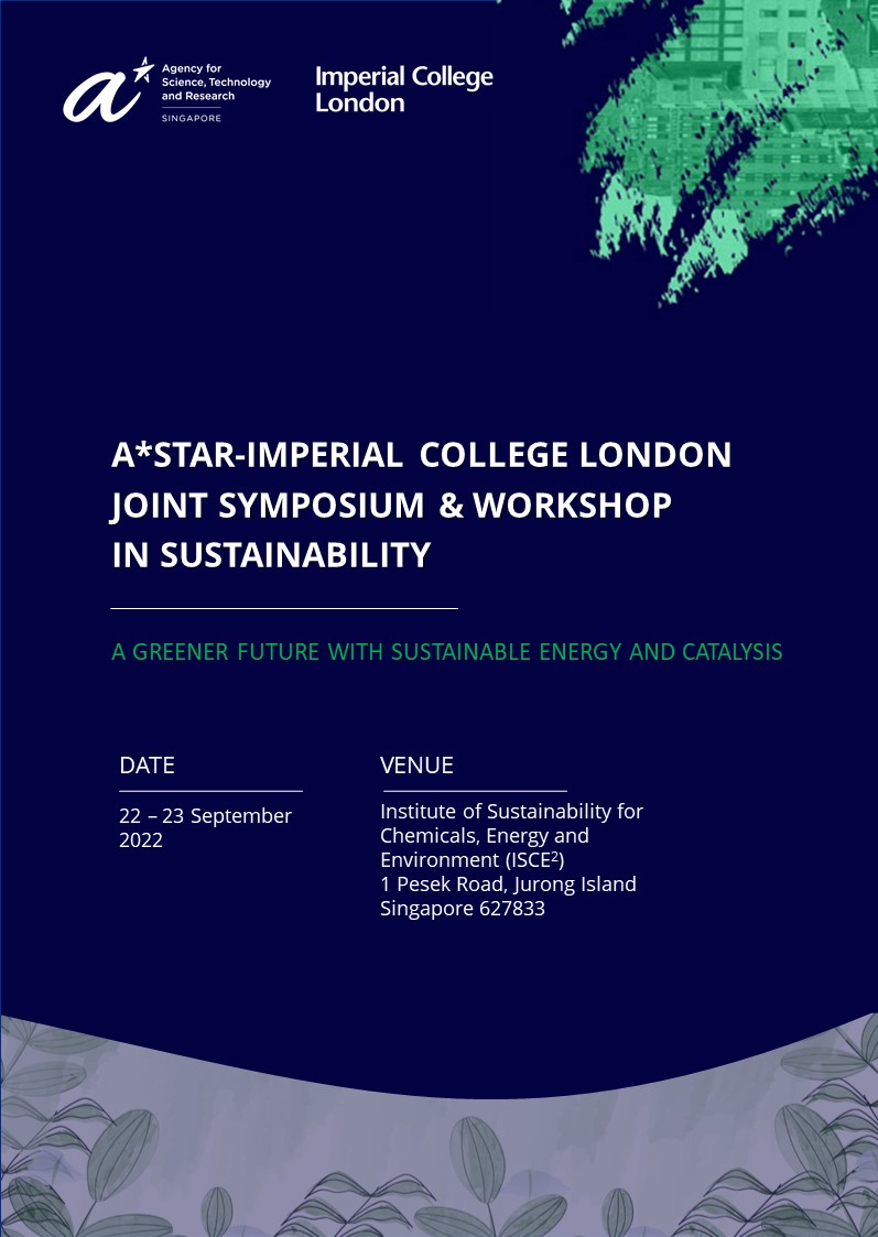 ASTAR ICL Sustainability Symposium Booklet SNR_KC 21 Sept 2022