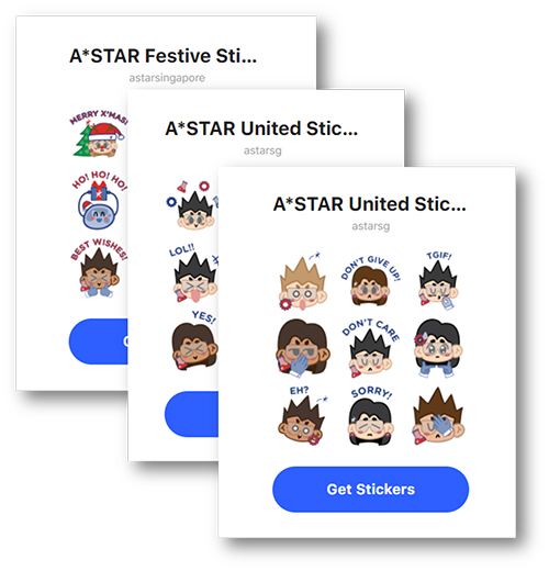 A*STAR Stickers