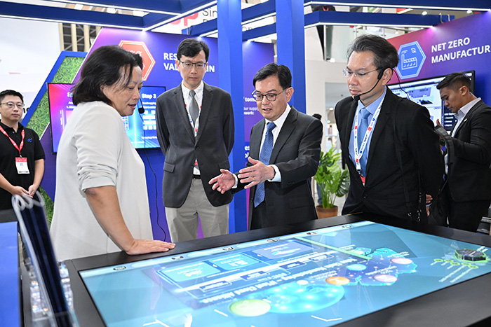 Deputy Prime Minister Heng Swee Keat toured ASTARs exhibits at ITAP 2023