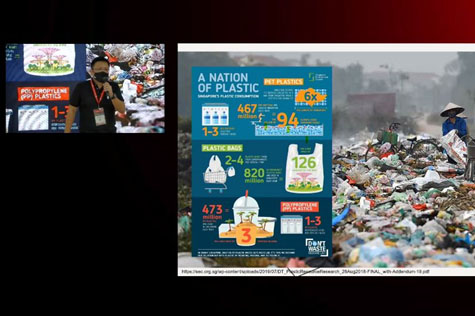 Dr Rayner Ng SIMTech reducing plastic waste