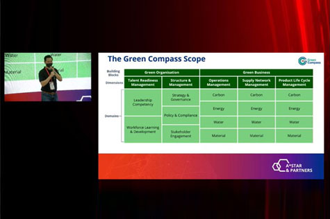 Dr Jonathan low SIMTech on Green Compass initiative