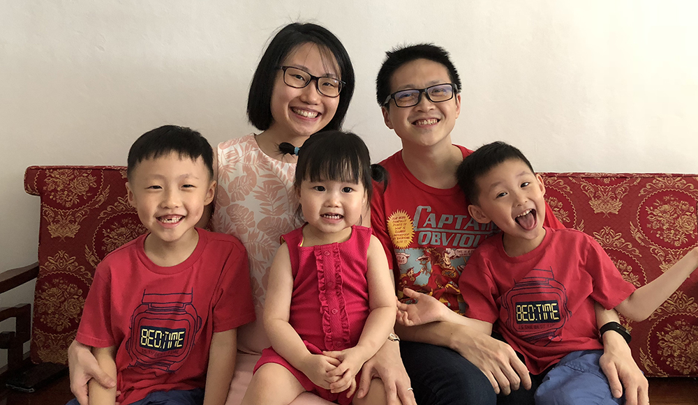 A*STAR Dr Michelle Kee and family