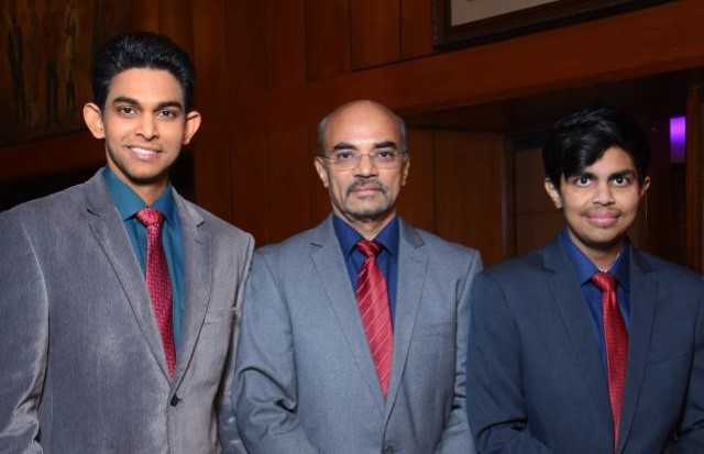 Dr Raman and his sons