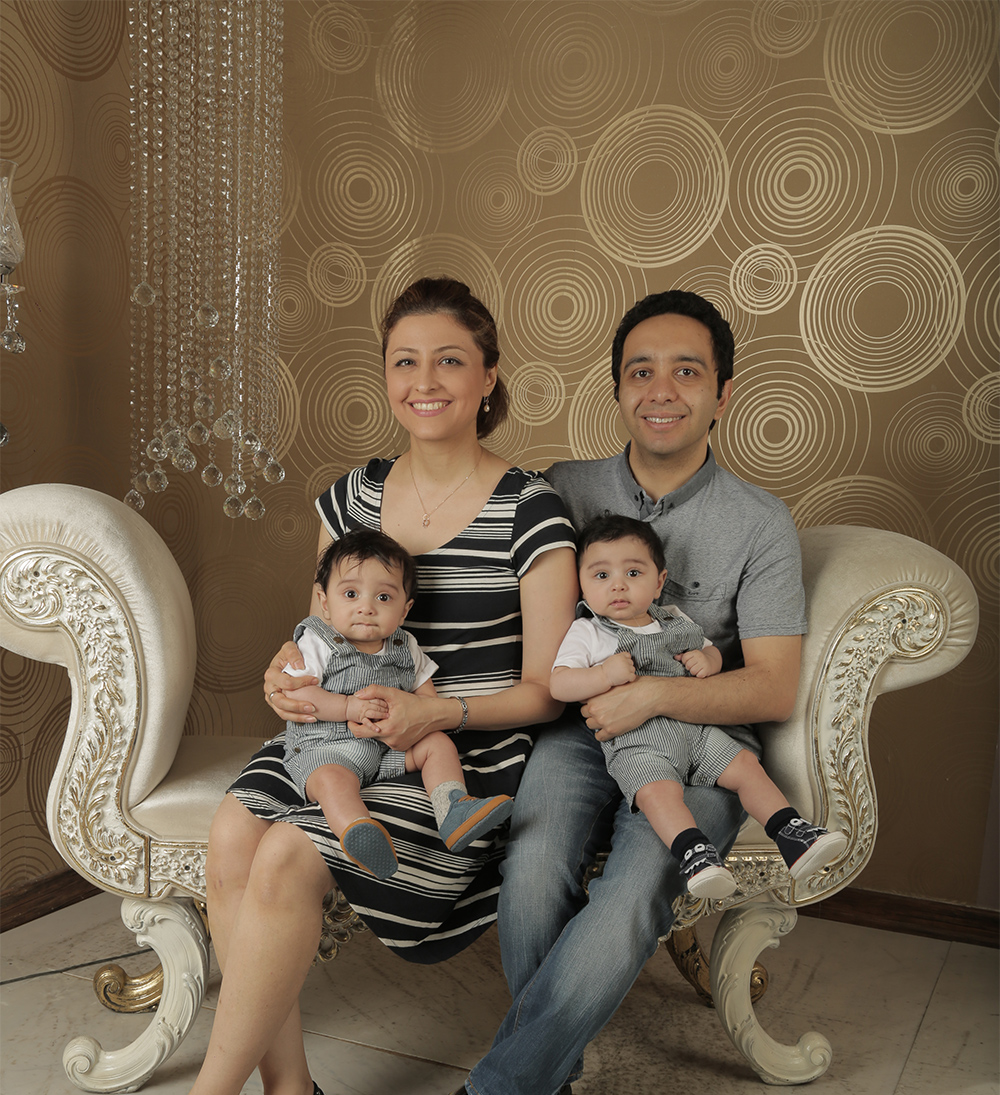 Dr Mahnaz Arvaneh family
