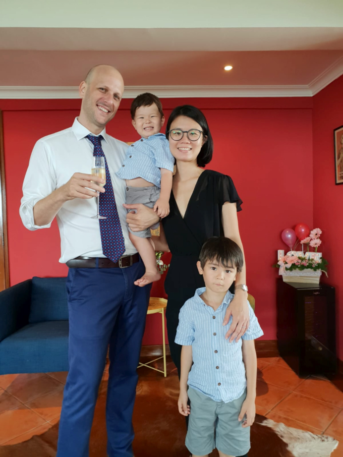 A*STAR Dr Sherry Aw and family
