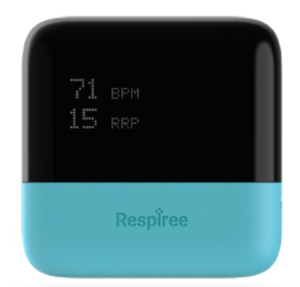 Respiree’s wearable sensor device