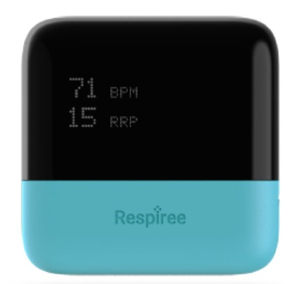 Respiree’s wearable sensor device