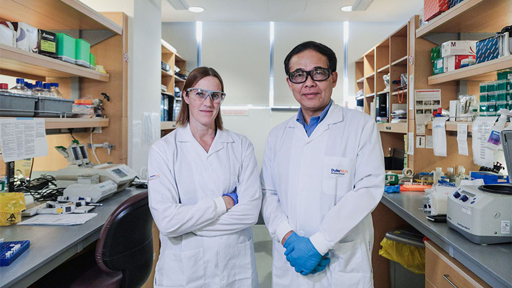 Duke-NUS Medical School - Prof Wang Linfa and Asst Prof Danielle Anderson