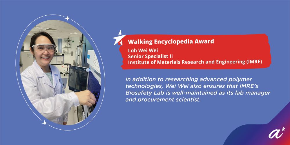 ASTAR_Celebrating Singapore’s Lab Professionals The Unsung Heroes Who Make A Difference _Wei Wei Celebrating Singapore’s Lab Professionals The Unsung Heroes Who Make A Difference Wei Wei