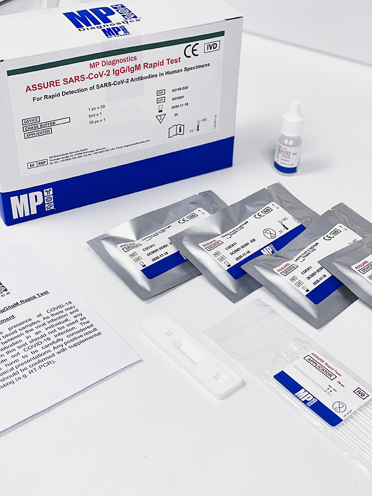 ASSURE SARS-CoV-2 IgG IgM Rapid Test