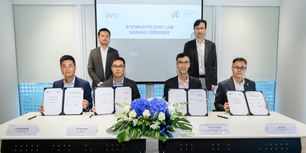 EVYD and A*STAR Open Joint Lab with a S$10 million Collaboration to Advance AI for Population and Digital Health
