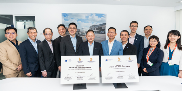 ASTAR SIA SIAEC Deepen Partnership with Two Joint Labs