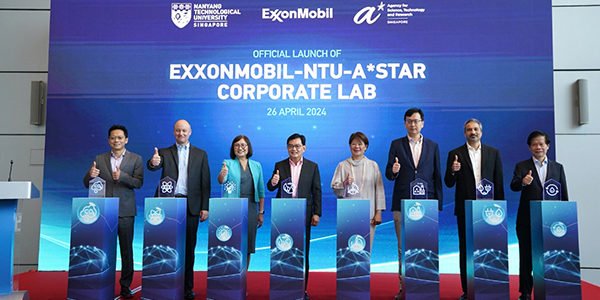NTU Singapore, ExxonMobil and A*STAR Launch S$60 Million Corporate Lab For Low Carbon Solutions