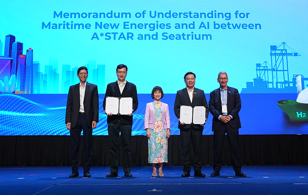 Seatrium and A*STAR Explore New Energies and AI in Offshore and Marine Applications