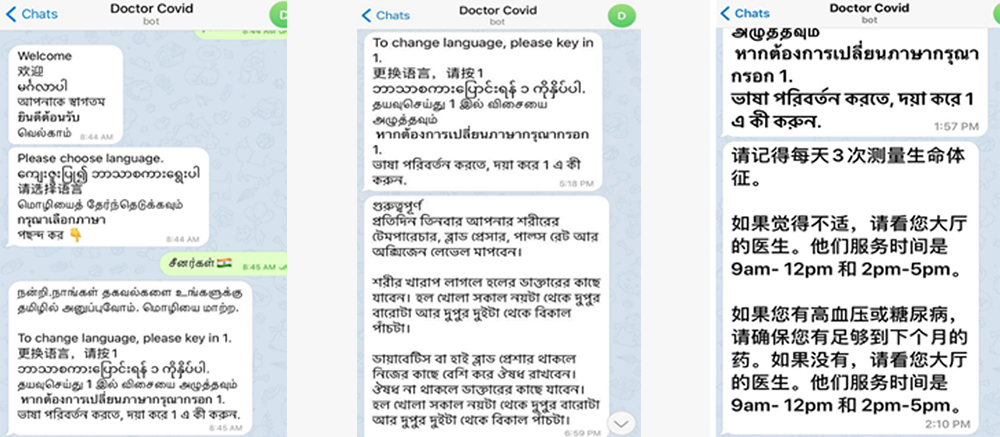 Multi-lingual platform