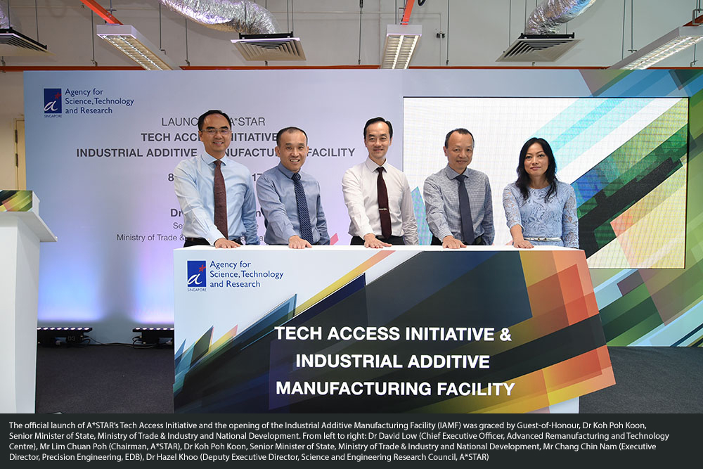 Launch of A*STAR’s Tech Access Initiative