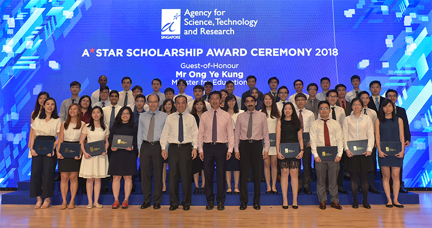 A*STAR Scholarship Awards Ceremony 2018