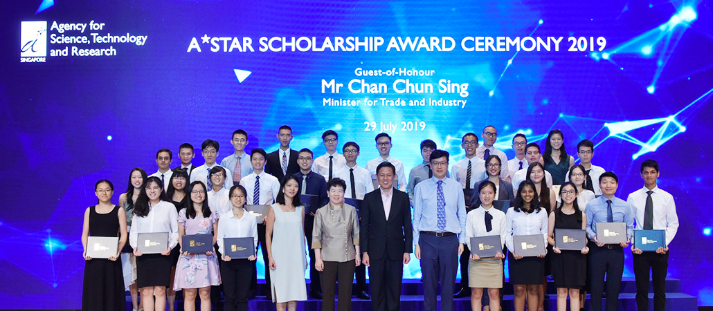 A*STAR Scholarship Ceremony Group photo