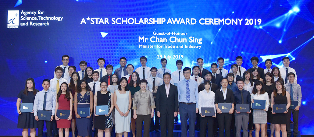 A*STAR Scholarship Ceremony Group photo