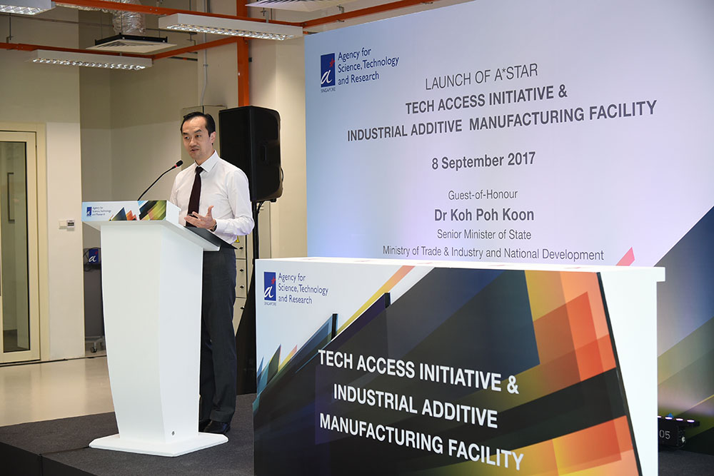 Launch of A*STAR’s Tech Access Initiative