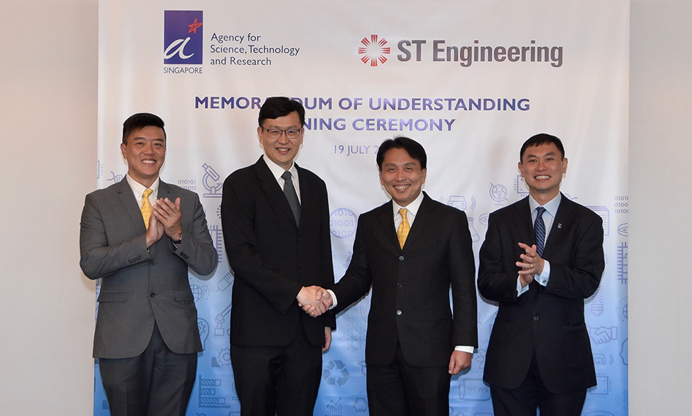 Smart City Innovation: A*STAR & ST Engineering Sign MOU