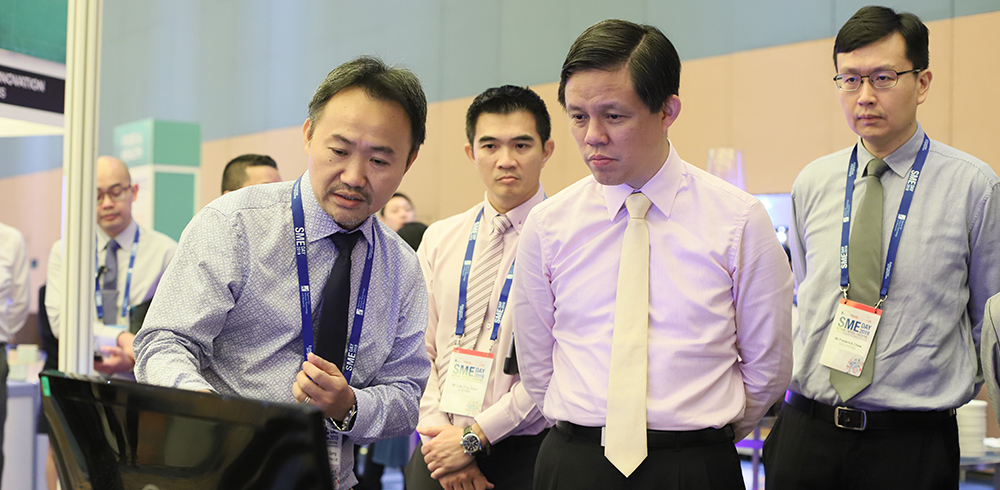 Minister Chan Chun Sing at SME Day 2019