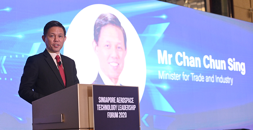 Speech by Minister Chan Chun Sing at the Singapore Aerospace Technology Leadership Forum