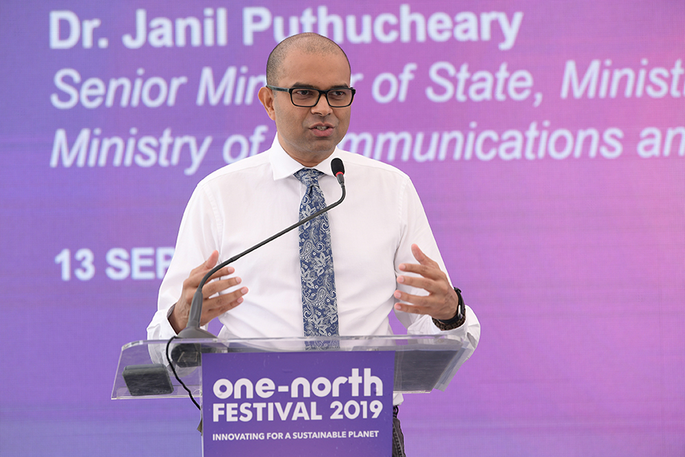 speech by Dr Janil Puthucheary- Senior Minister of State- Ministry of Communications and Information & Ministry of Transport- at the opening of One-North Festival 2019