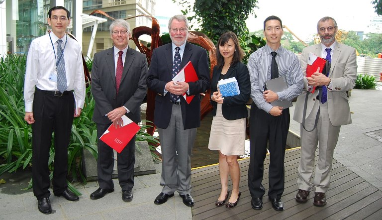 Visit by Newcastle University led by Vice Chancellor Professor Chris Brink