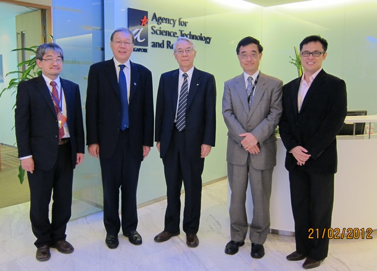 Visit by Dr Michiharu Nakamura- President of the Japan Science and Technology Agency (JST)