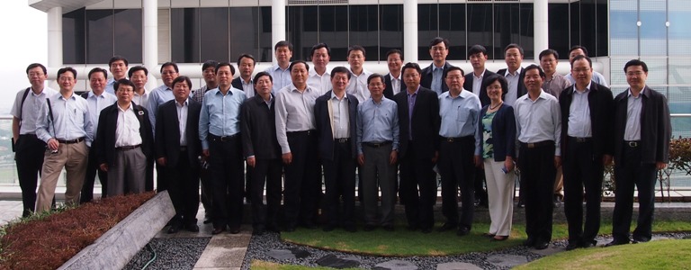 Visit by Nanjing Party Secretary Mr Yang Weize